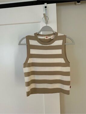 Levi’s Cropped Sweater Tank
